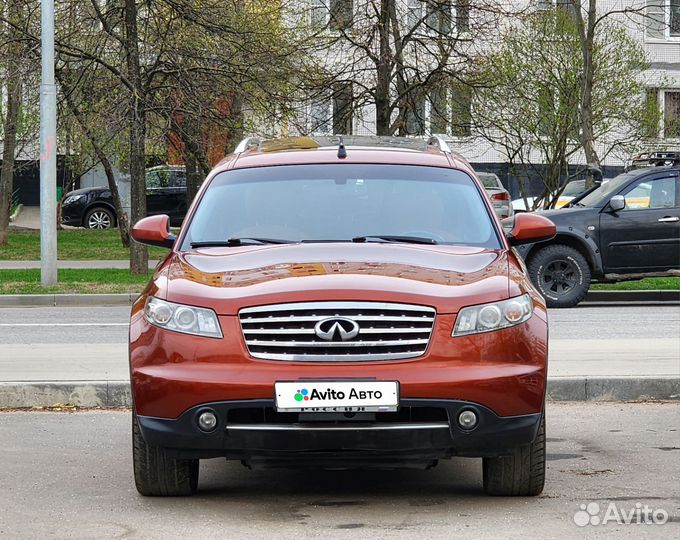 Infiniti FX35 3.5 AT, 2006, 210 000 км