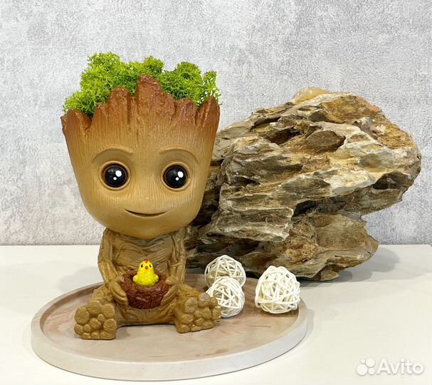 Грут из гипса