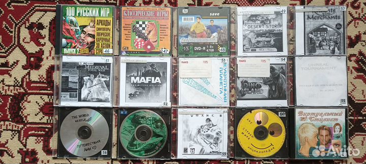Компьютерные игры диски cd
