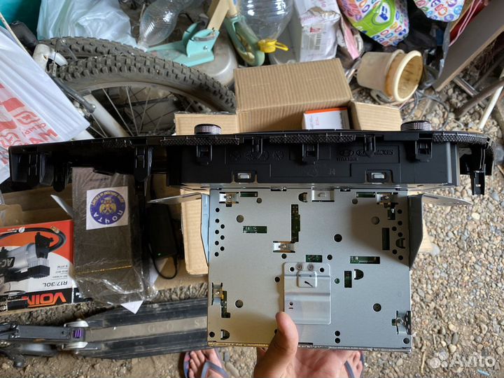 Штатная магнитола на kia rio 4