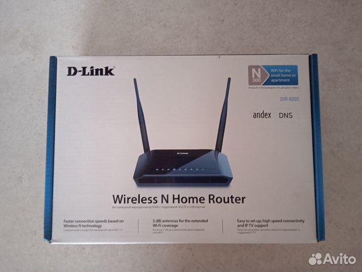 Wi-Fi роутер D-link DIR-620S