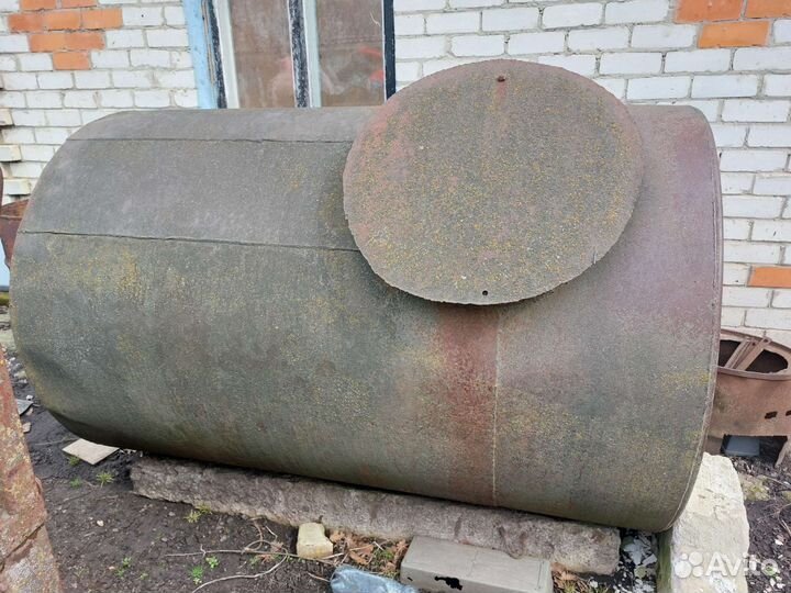 Бочка металлическая