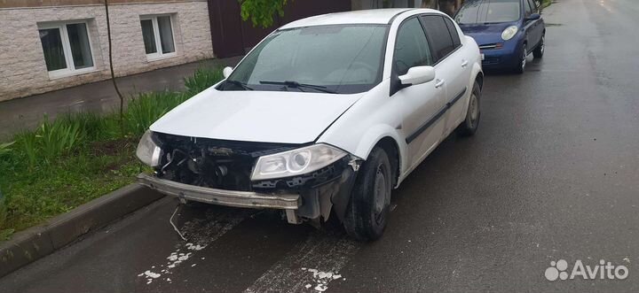 Renault Megane 1.6 МТ, 2007, битый, 199 466 км