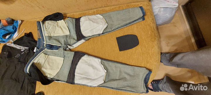 Мотоджинсы мужские 54 - 56 р-р