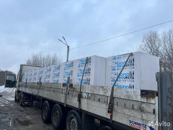 Газоблок Бонолит с доставкой