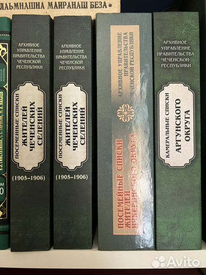 Посемейные списки жителей чеченских селений 1905 г