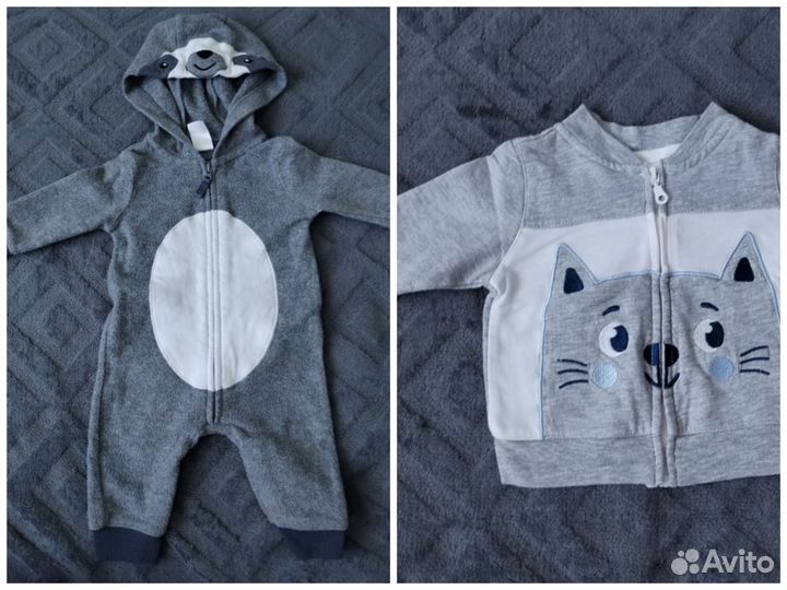 Одежда для новорожденных 0-3мес