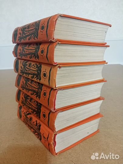 Майн Рид. Собрание сочинений в 6 томах (1956-1958)