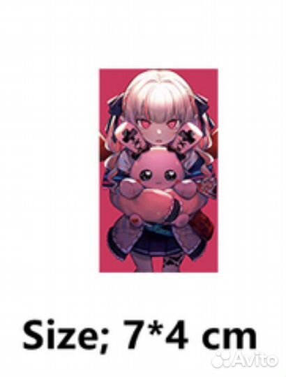 Премиум термо наклейка аниме
