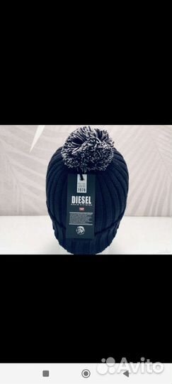 Шапка Брендовая С Помпоном Люкс Качества