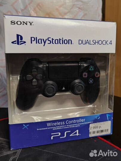 Геймпад sony dualshock 4 v2 в отличном состоянии
