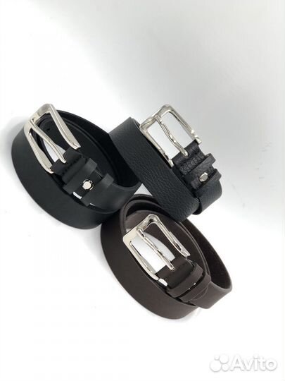 Ремень Детский натуральная кожа новый 3 вида