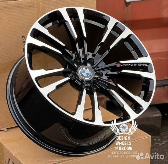 Кованые диски R21 на BMW X5 X6 X7 706М в наличии
