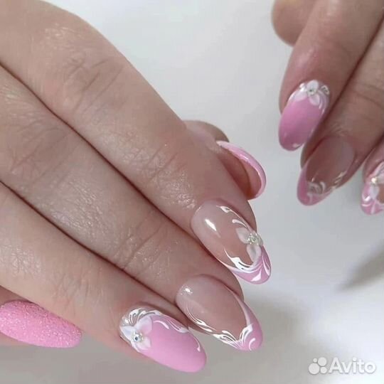 Наращивание, коррекция ногтей