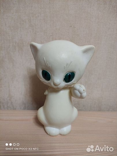 Большой слоник, лебеди, кошечка, петух СССР