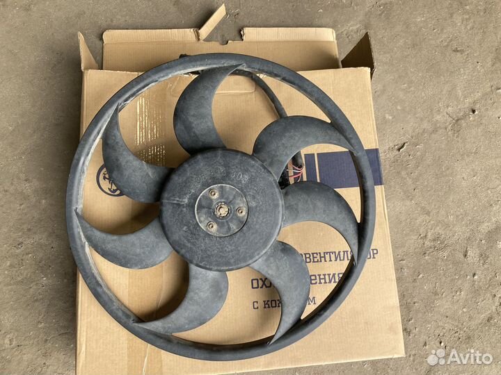 Вентилятор радиатора ауди q7 4l