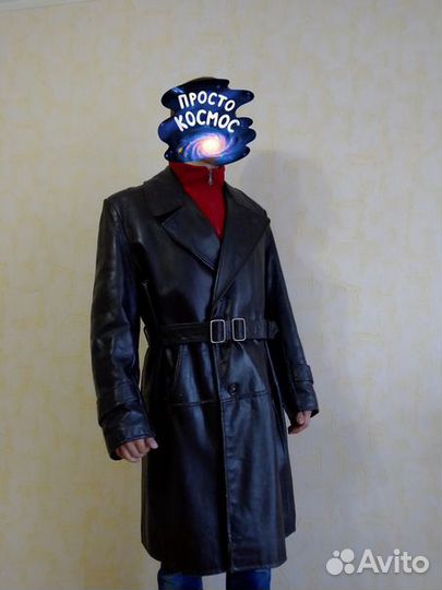 Пальто кожа