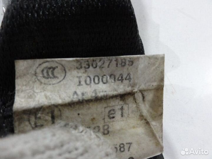 Ремень безопасности задний Bmw 5 Серия E60/E61