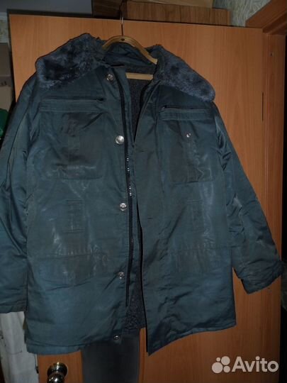 Армейский и милицейские тёплый бушлаты,с капюшоном