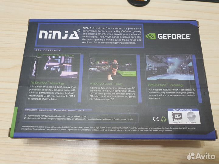 Видеокарта Ninja Geforce GT210 1 Гб