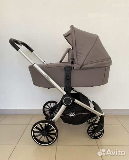 Коляска 3 в 1 luxmom/ блочная
