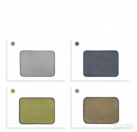 Многоразовые пеленки 180х180 серая коричневая хаки