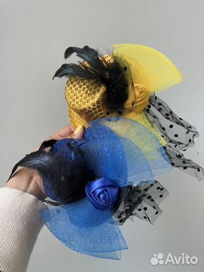 Шляпки на заколках