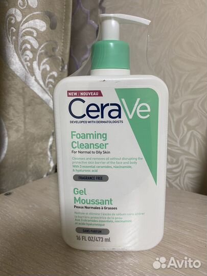 Cerave гель для умывания