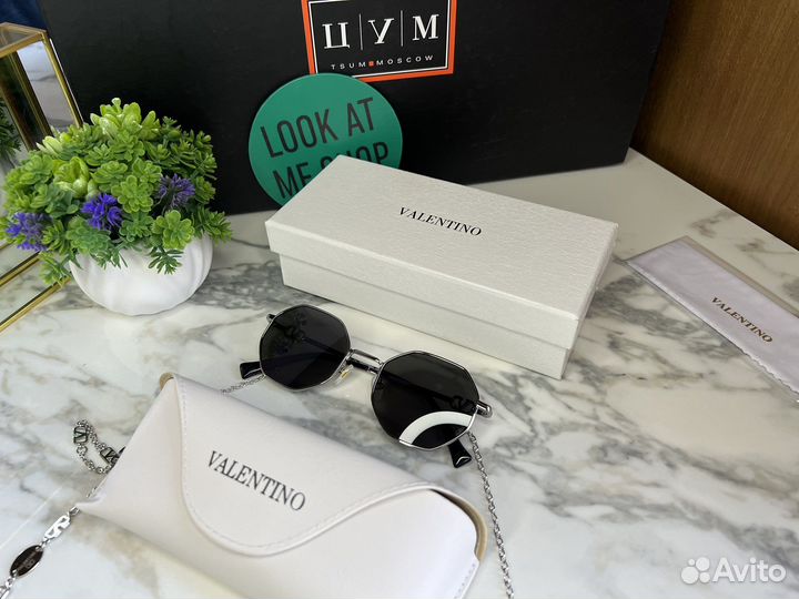 Valentino премиум женские солнцезащитные очки