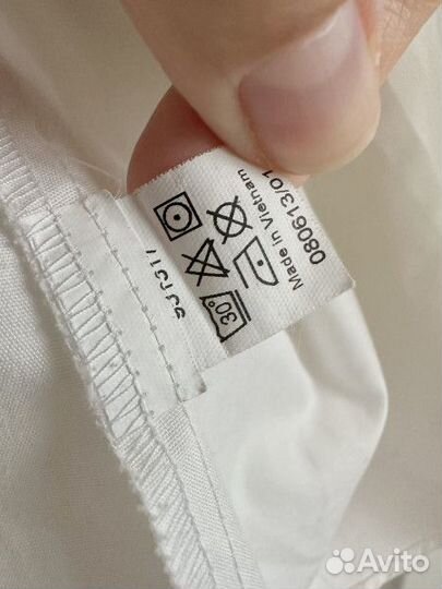 Рубашка белая Seidensticker S