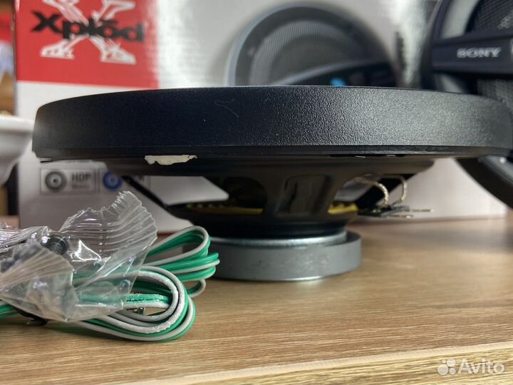 Автомобильные динамики Sony GTF1627 (новые)