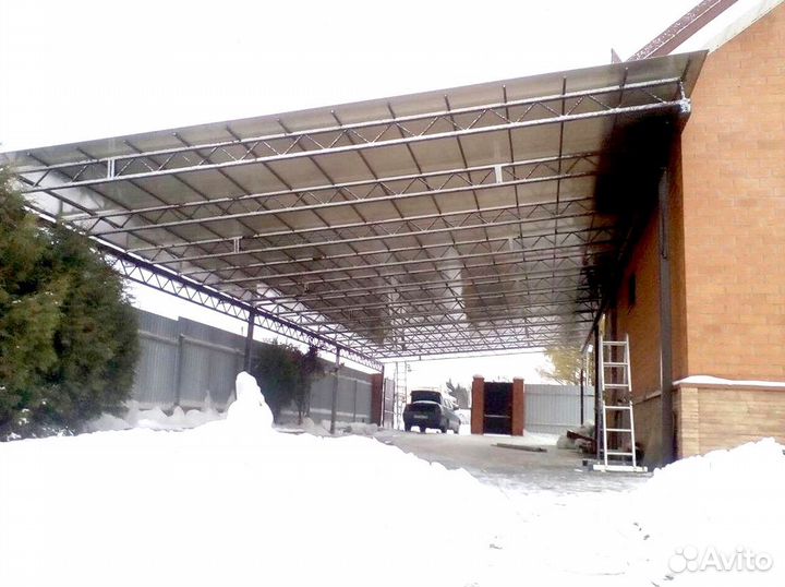 Навесы для автомобилей