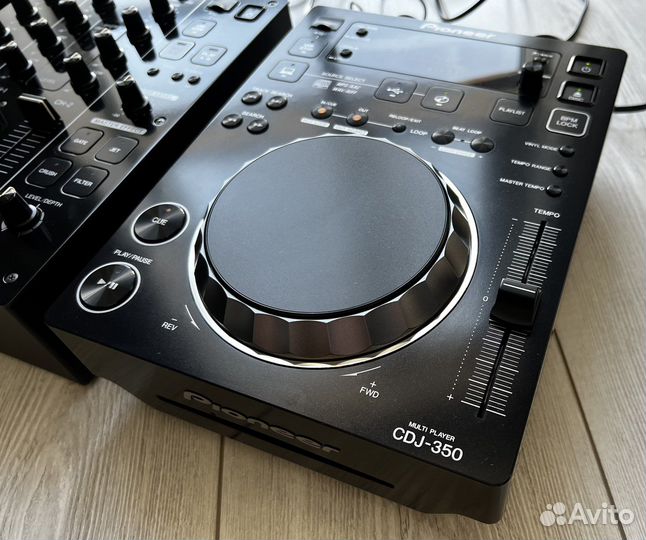 Pioneer DJM CDJ 350 комплект