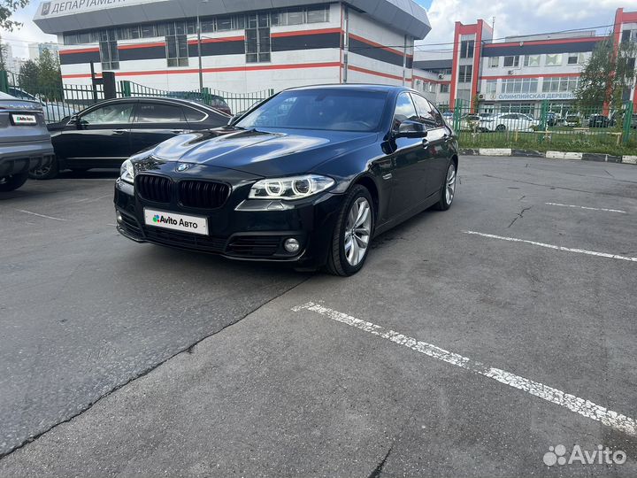 BMW 5 серия 2.0 AT, 2016, 153 000 км