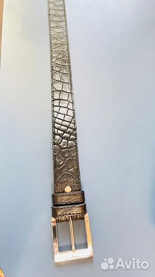 Ремень из кожи крокодила