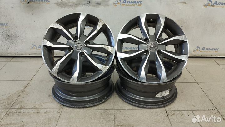 Литые диски ниссан рено лада R15 4*100