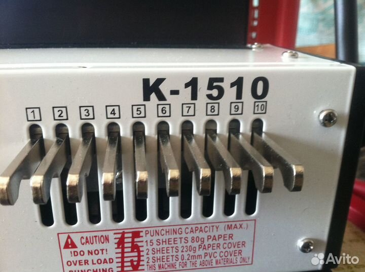 Переплетчик на металлическую пружину Bulros K-1510