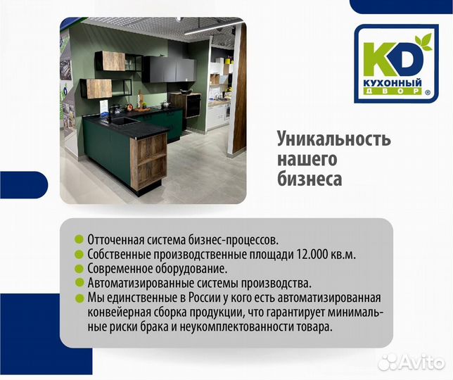 Магазин кухонь, франшиза