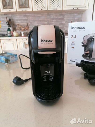 Кофемашина inhouse 2 в 1