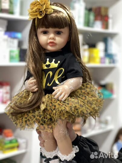 Кукла реборн девочка с одеждой