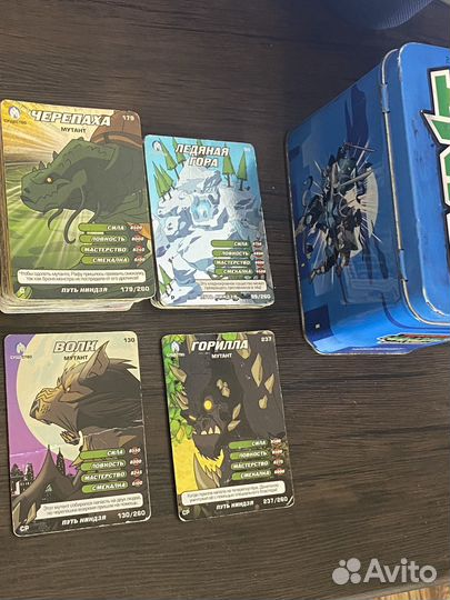 Карточки черепашки ниндзя 1 серия путь ниндзя