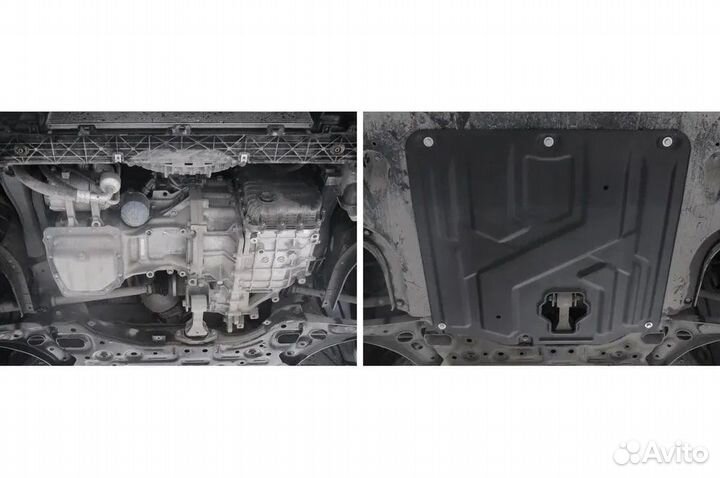 Защита двигателя Hyundai Elantra AD (2016 - 2019)