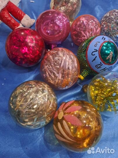 Елочные игрушки СССР.Шарики