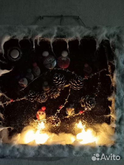 Новогодняя поделка для школы, детского сада