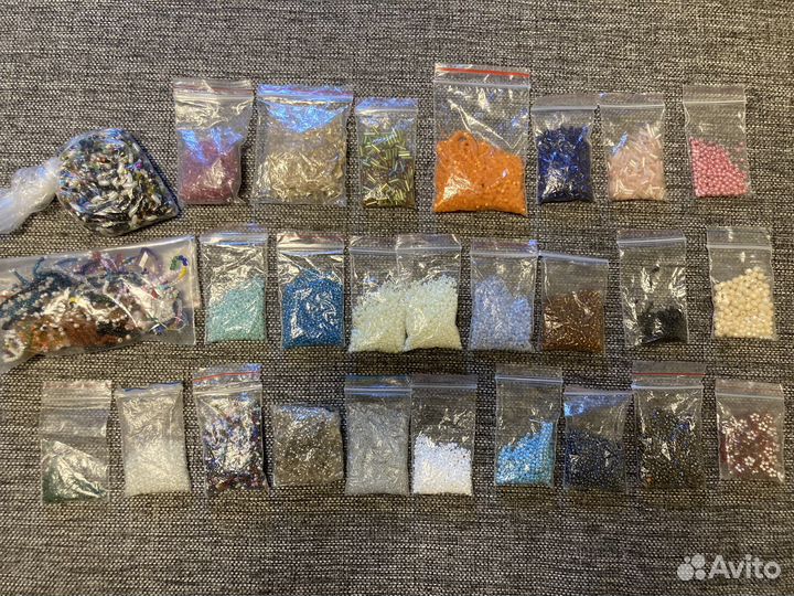 Бисер пакетом Набор для бисероплетения, творчества