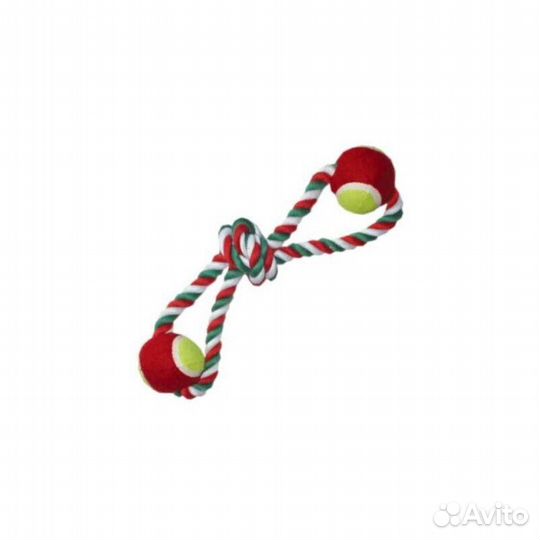 Игрушка Buddy апорт веревочный восьмерка С 2-мя мя