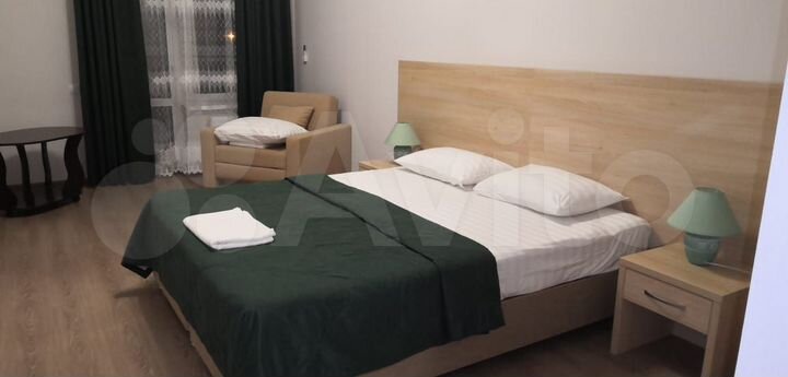 1-к. апартаменты, 46 м², 3/12 эт.