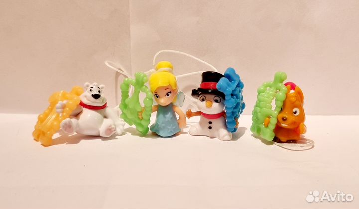 Фигурки из киндера «Рождественская гирлянда» -4