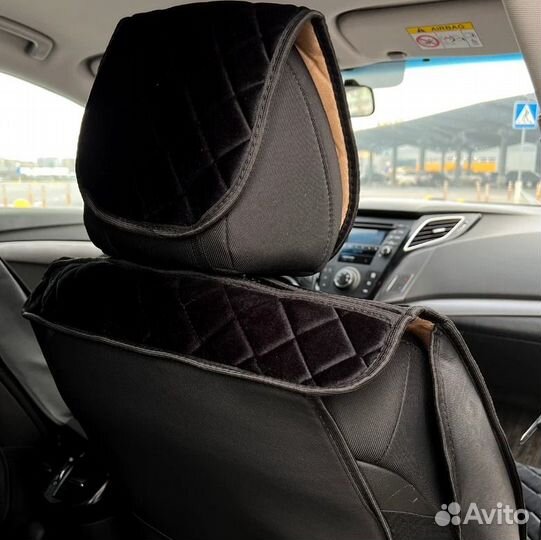 Накидки на сиденья из велюра