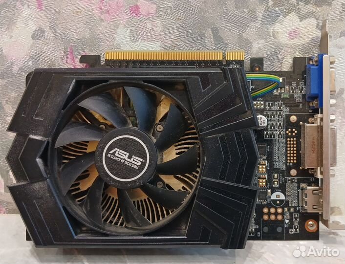 Видеокарта asus geforce GTX 750